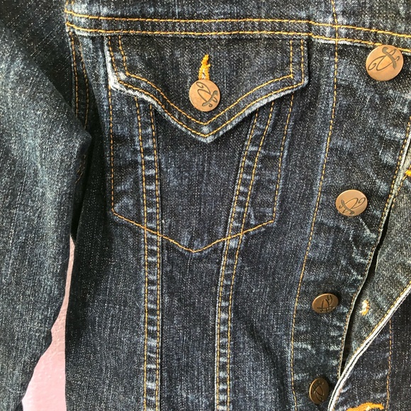 Dark Denim Euro Jeans jacket - S - Picture 2 of 3